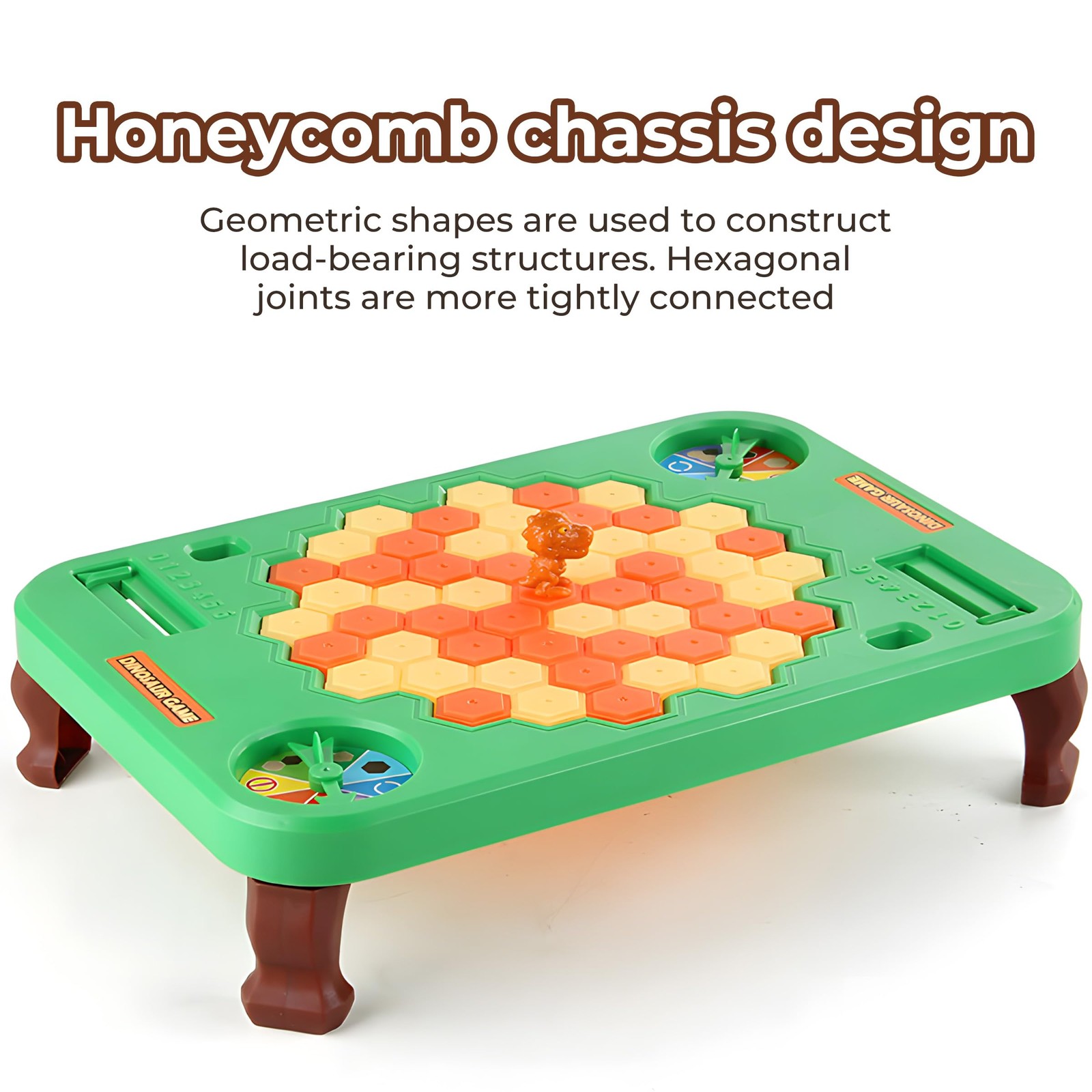 Haugboag Ice Break Save Dinosaur Game for Kids,Break Large, Square-dinosaur