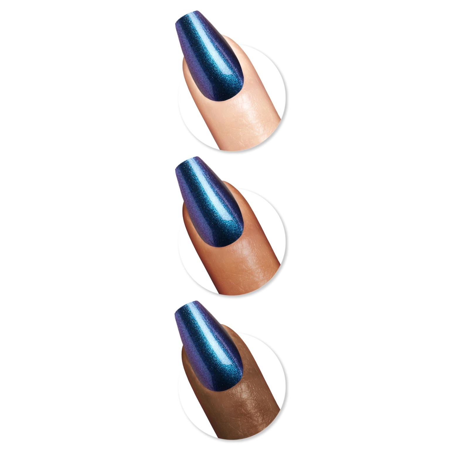 Sally Hansen Salon Effects Perfect Press-On Nails, CO321 Hyp-Nautical