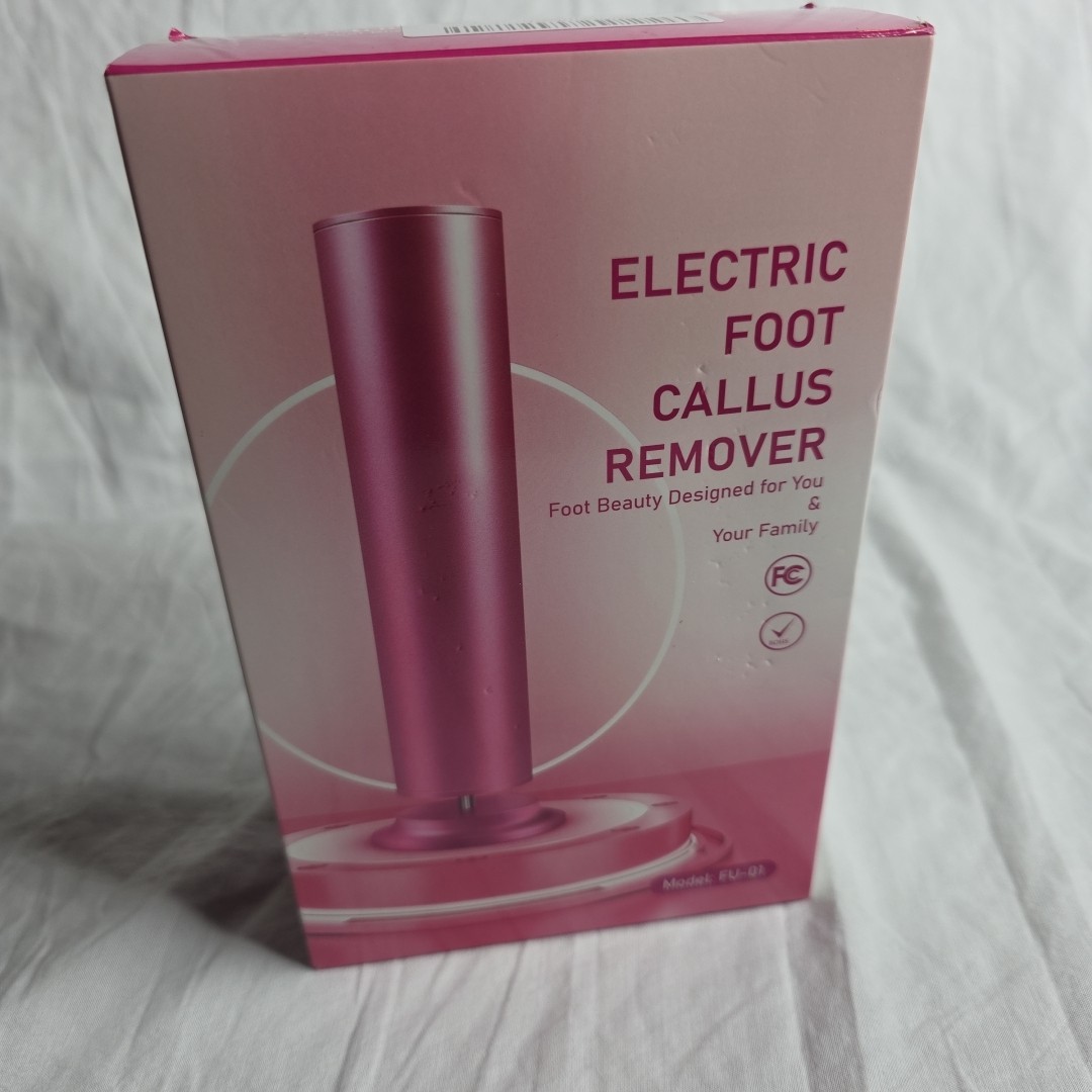 Electric Foot Callus Remover,One-Click Control,Adjustable Speed (BTE)