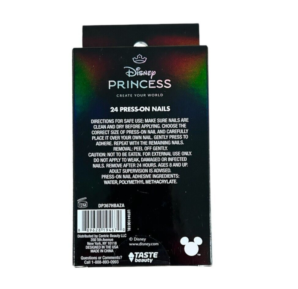 Disney Princess Press-on Nail Set (24)