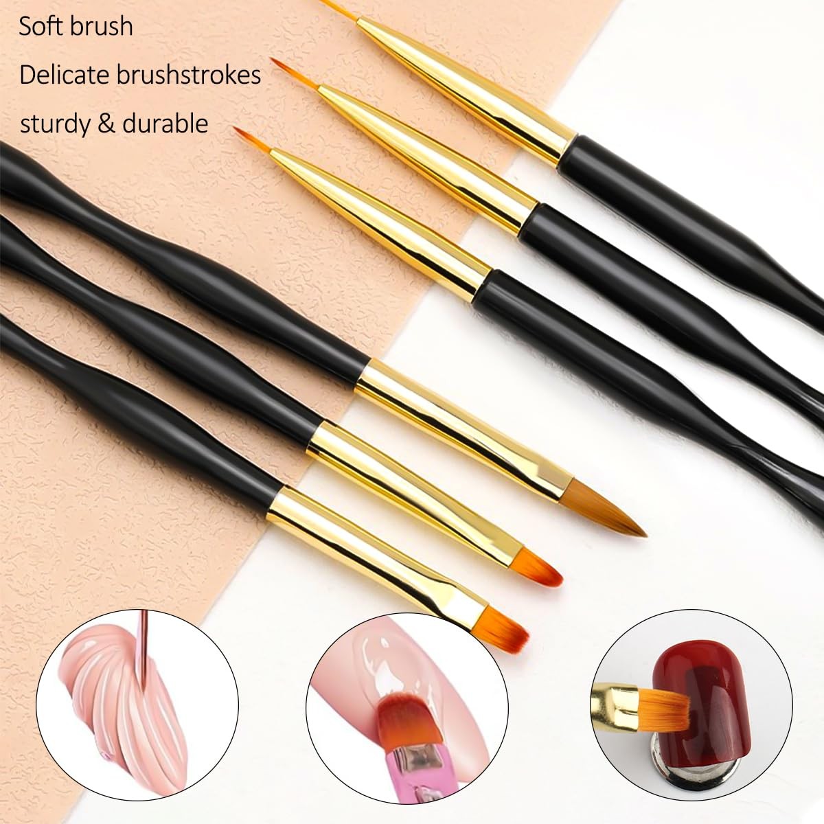 3D Nail Kit, Semi-solid Sculpting for Rubbing Chrome Nail , Sticking Rhinesto…