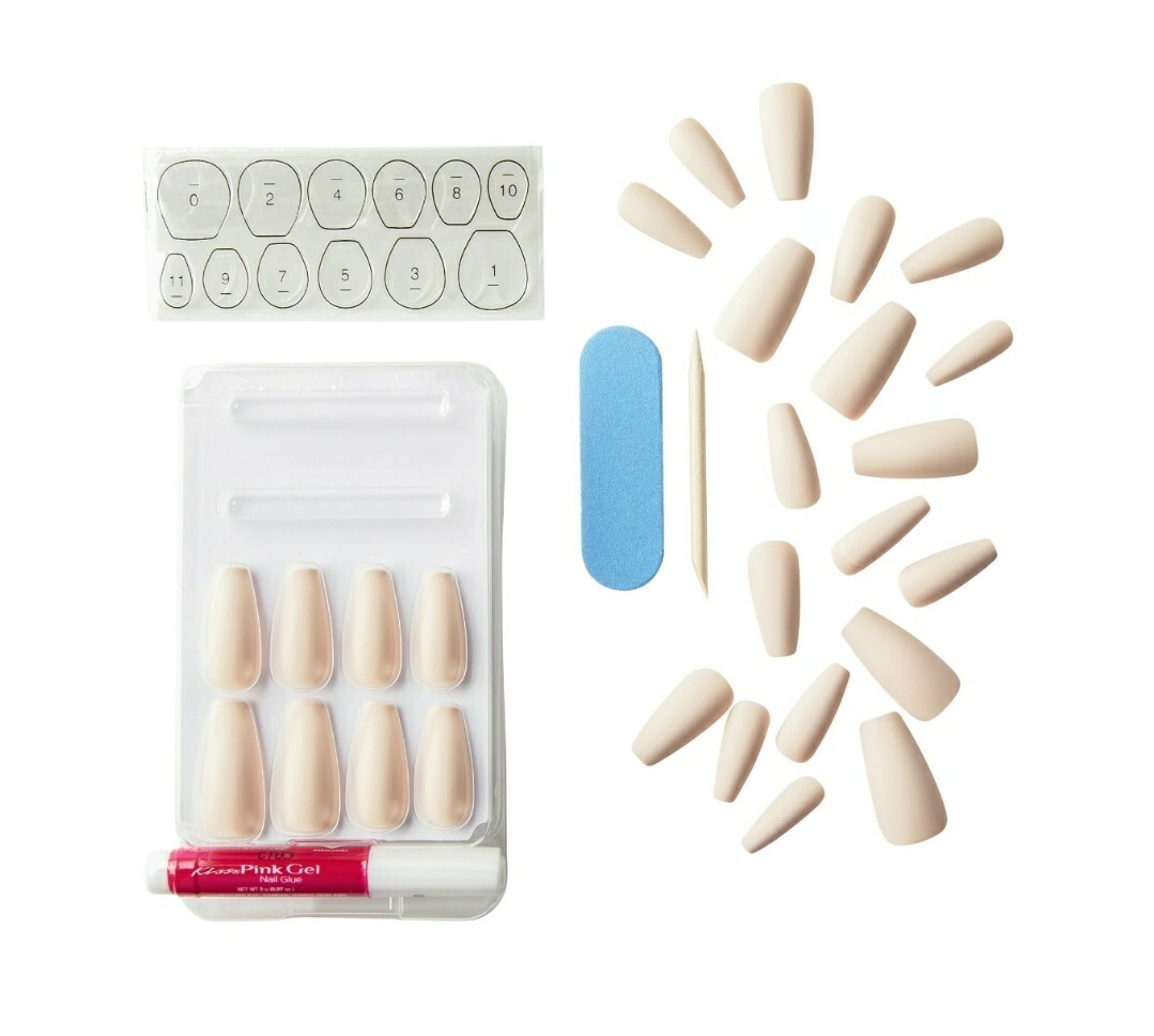 💅*NEW* KISS Gel Fantasy Collection- Sculpted Long-Glue On Manicure Nails💅