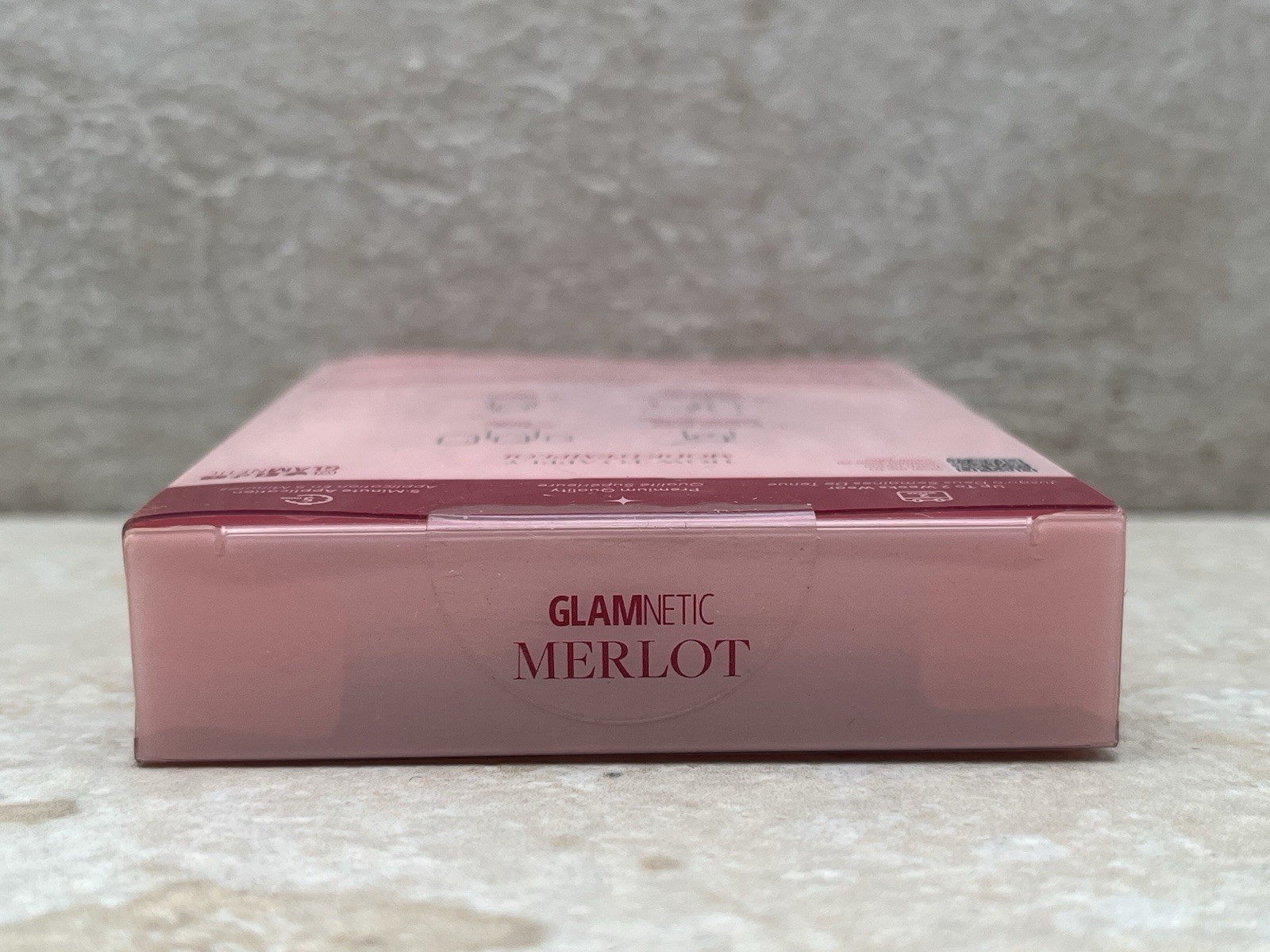 Glamnetic Merlot Short Almond Press-On Nails – New in Sealed Package