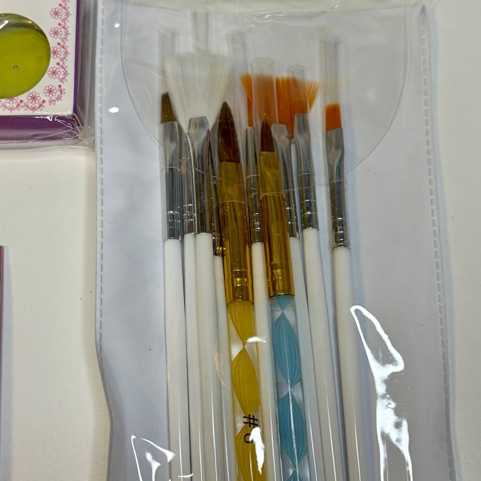 Morovan Professional Acrylic Nail Kit – Glitter Acrylic Powder 24 Piece Lot