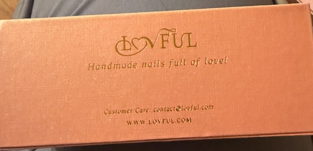 Lovful Acrylic Press On Christmas/holiday Nails H353 Square Regular Size Small