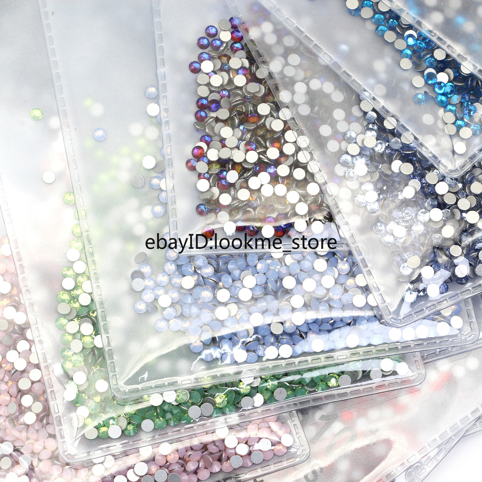 1440p 2.8mm (ss10) Crystal Glass Rhinestones Flatback Gems Nail Art Crafts Decor