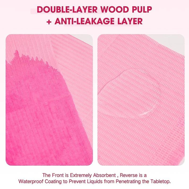Portable Disposable Nail Art Clean Pad Desk Mat for Beauty Protection