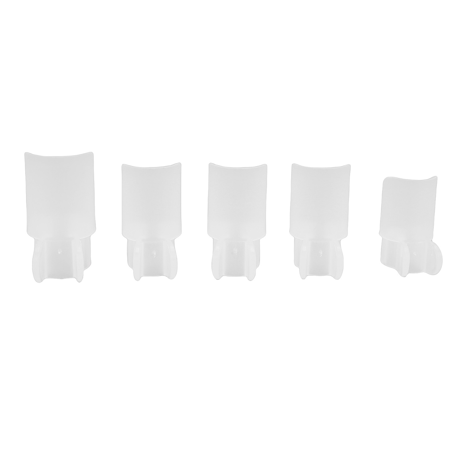 10 Nail Polish Protector Multi Sizes DIY Manicure Covers Easy To Use