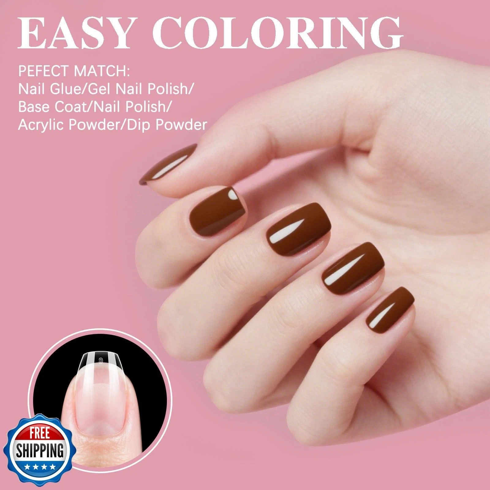 SSWSBYKE Soft Gel Nail Tips Kit for Nail Extensions – 15 Sizes, 300 Pieces