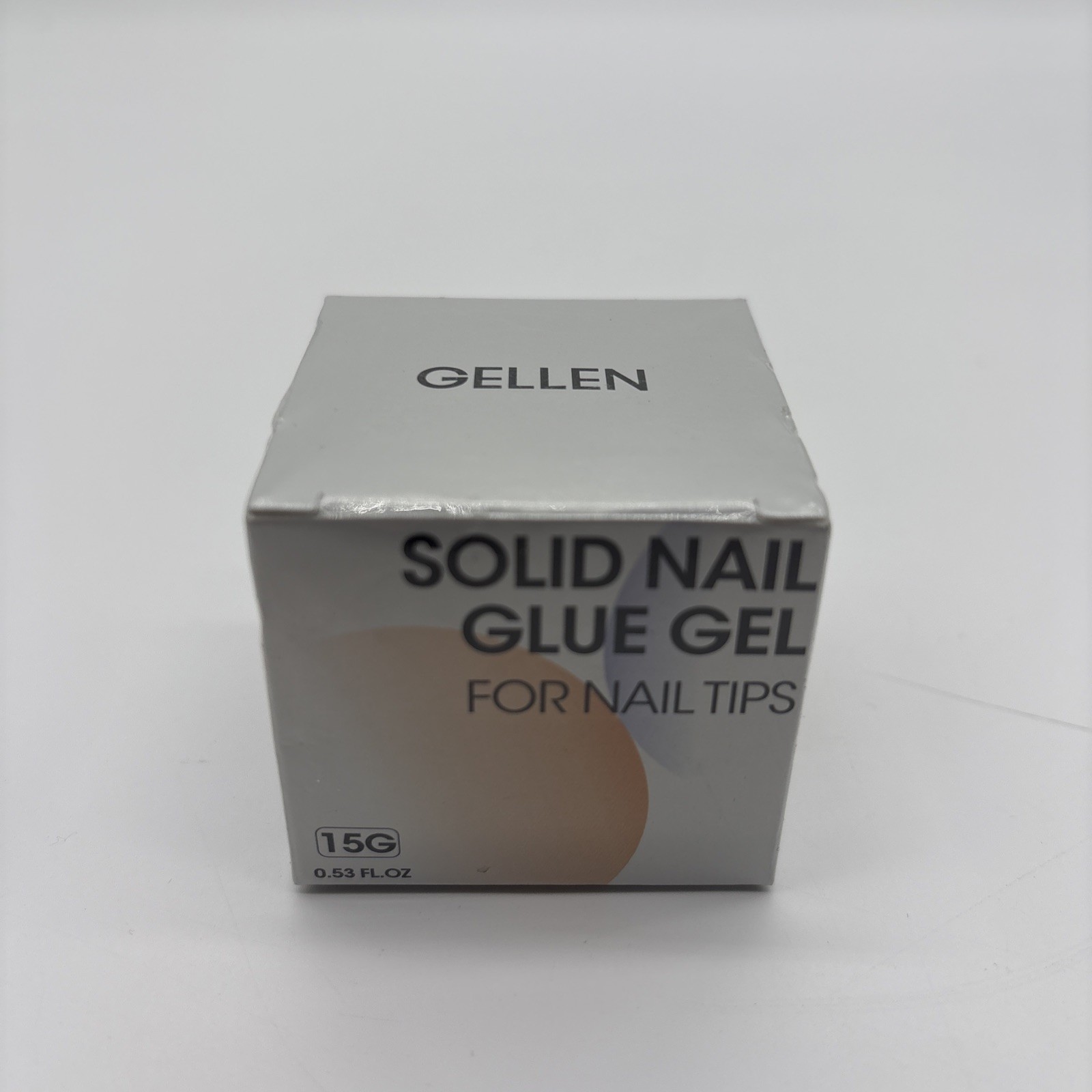 Solid Nail Glue Gel for False Nail Tips Capacity 15g Press on Nail Glue New