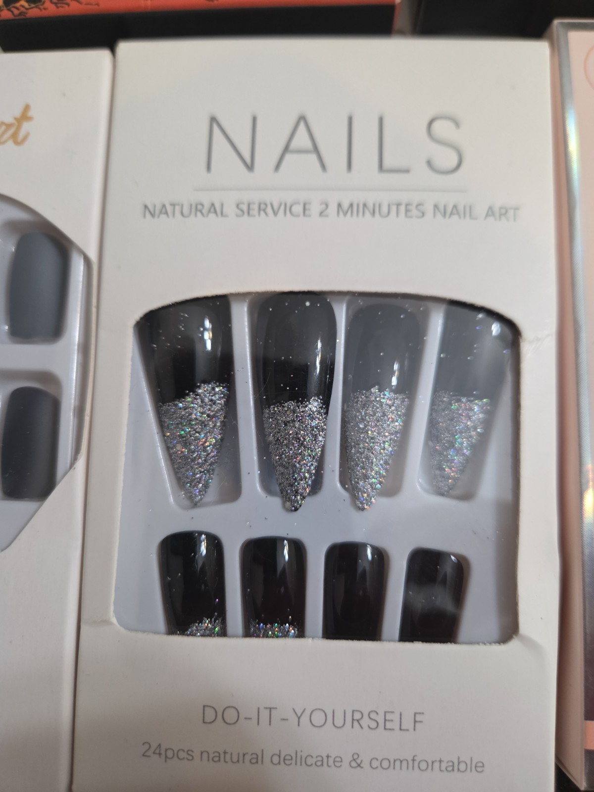 Dark And Spooky Press On Nail Lot Of 5 Packs Halloween Costume Goth Vampire