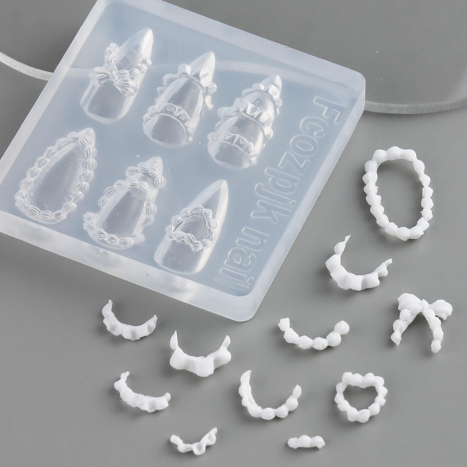 3D Silicone Nail Molds & Carving Pen | Effortless Nail Art Creation