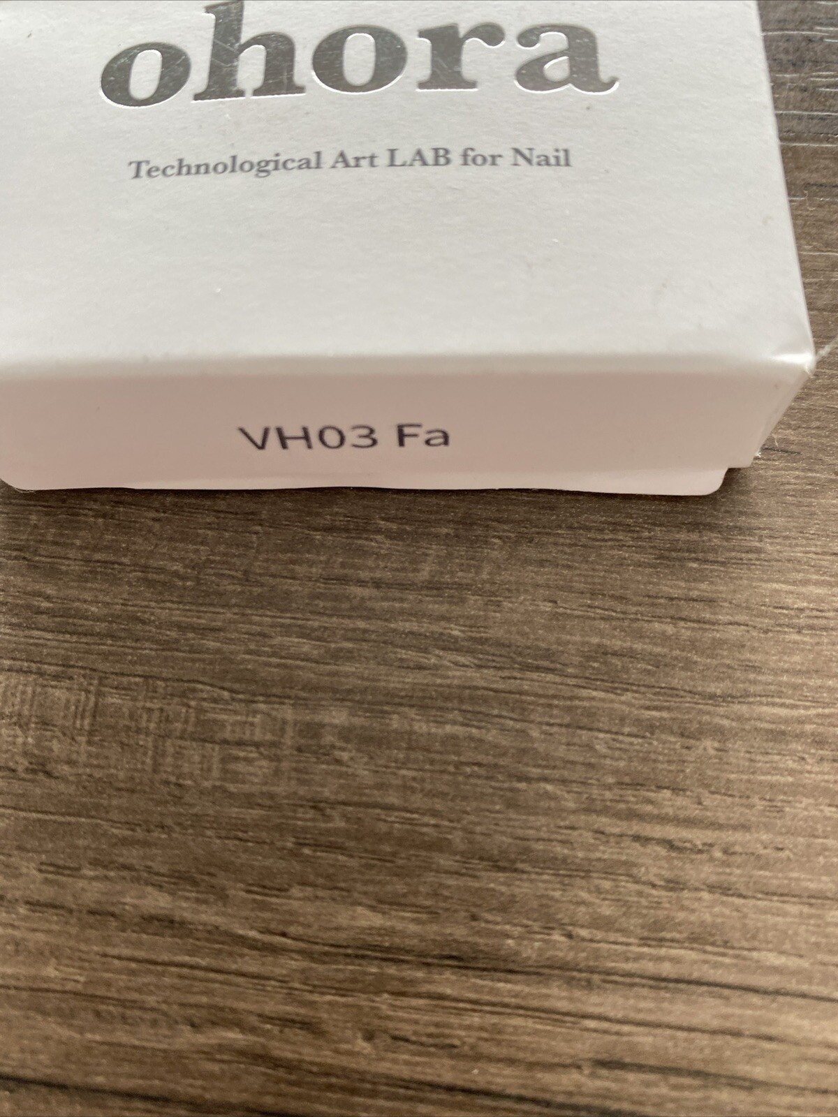 Ohora Nail, ND-298 N Violeta Semi Cured Nail Art /Nail Strips Open Box/c