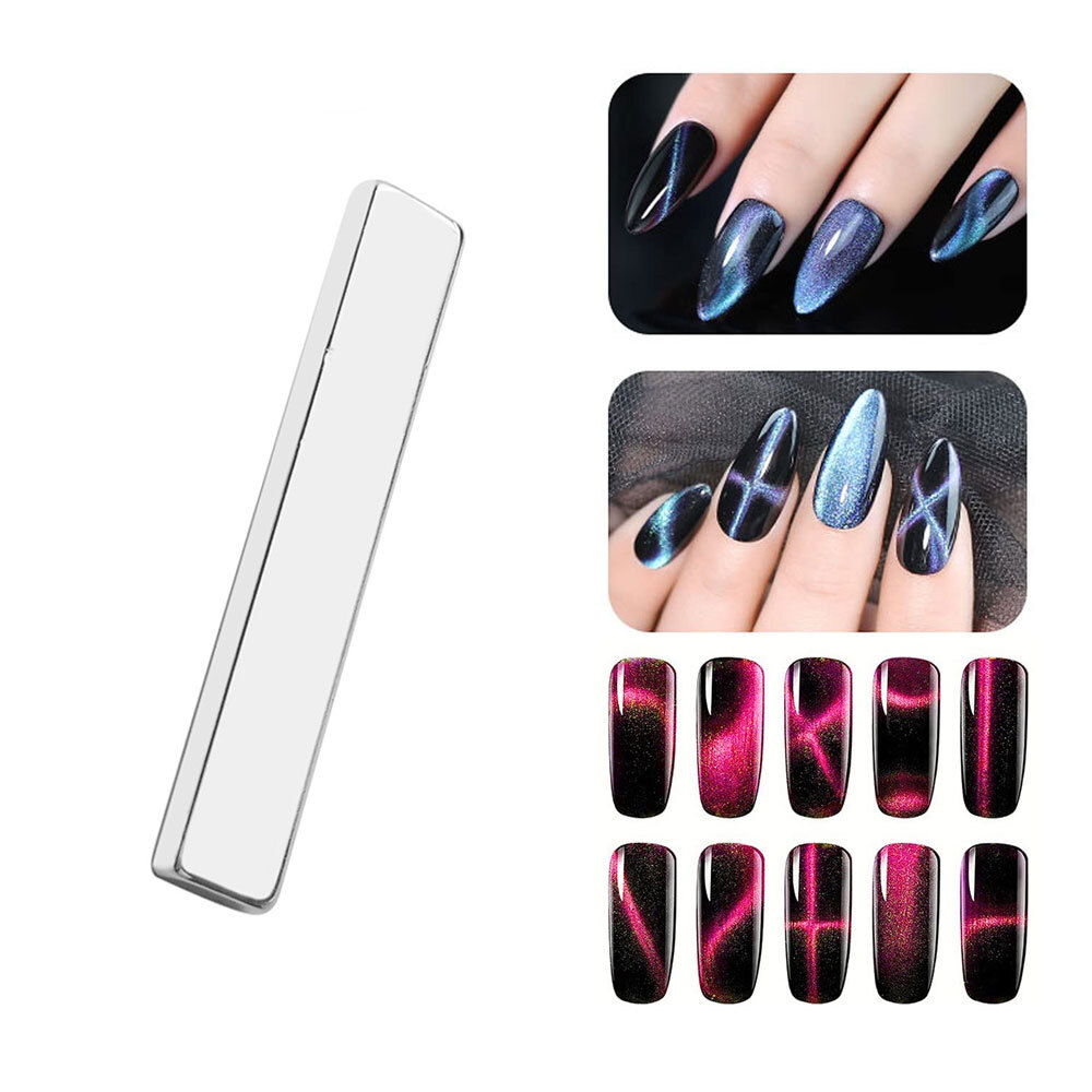 Nail Art Magnet Stick Cat Eyes Magnet for Nails Gel Polish 3D Line Strip Tool