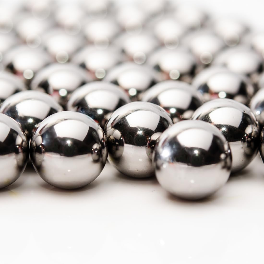 100 PCS 11mm Diameter Hardened Chrome Solid Steel Bearing Balls Precision Use