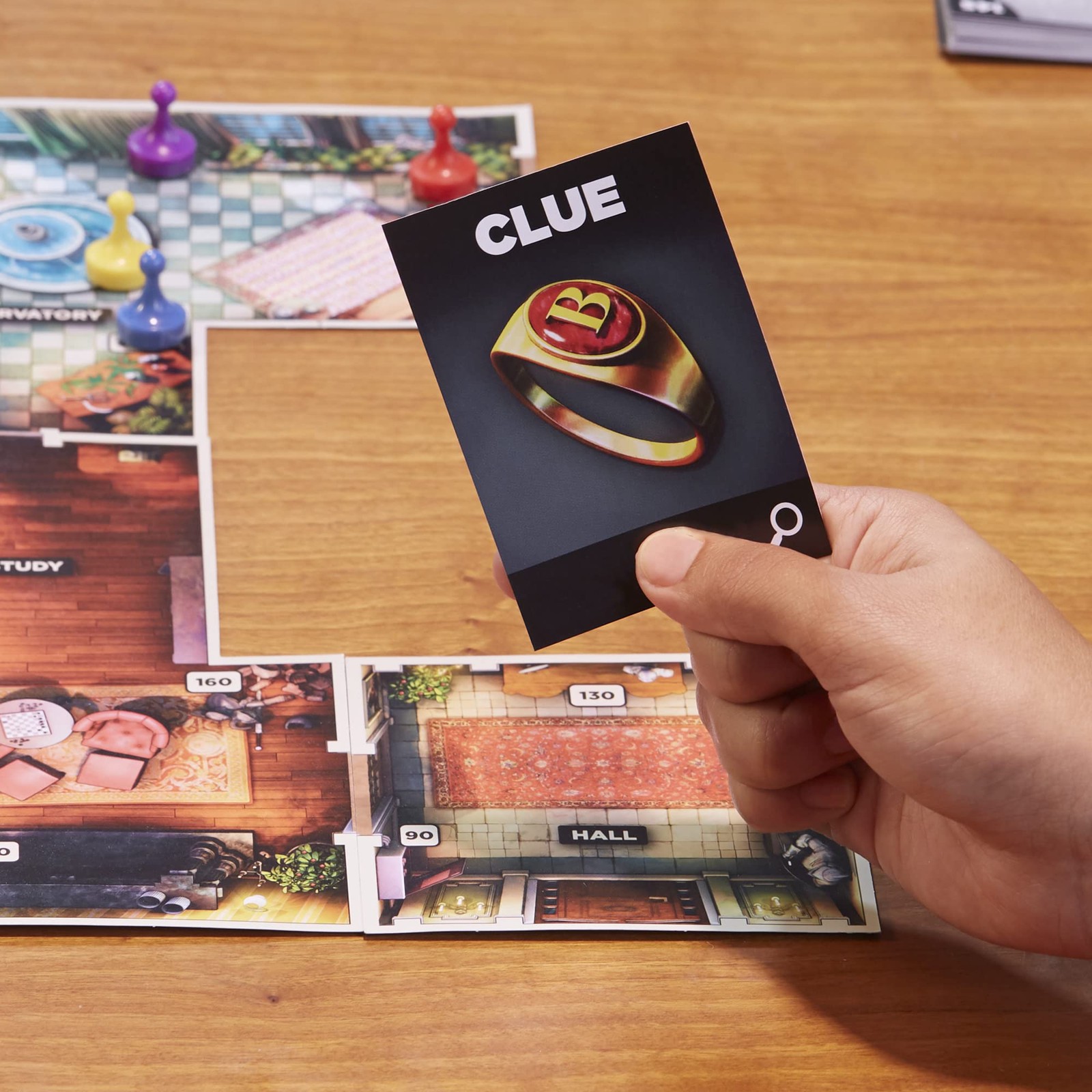 Clue Board Game Treachery at Tudor 2.48 x 7.87 x 10.51 inches, Multi-color