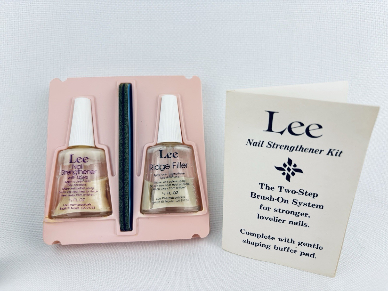 Vintage Lee Nail Strengthener Kit 1980s Movie Prop Unopened Box – NOS Read