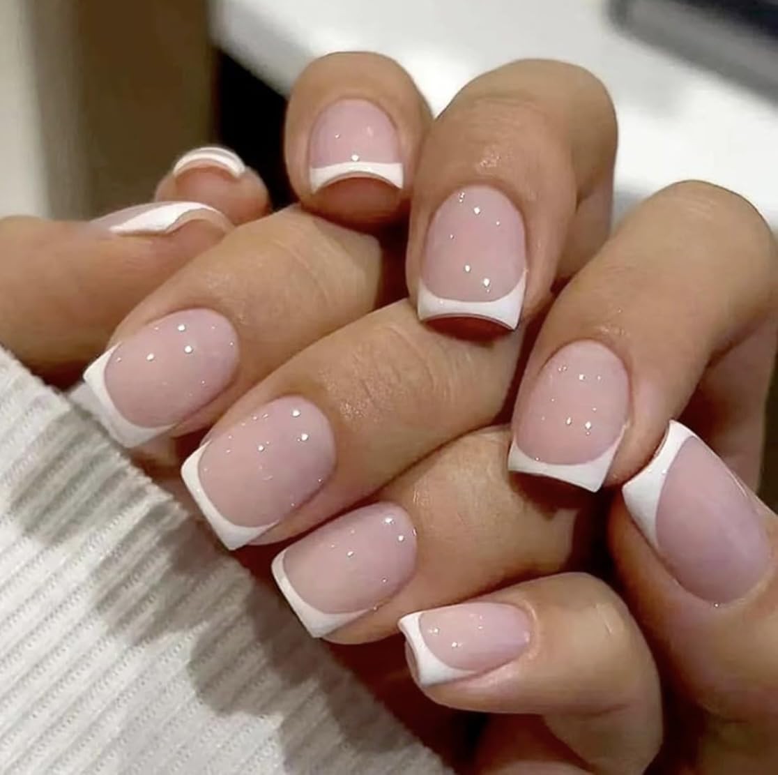 Short Square Medium, Ombre Brown, Nude Pink, Tortoise Shell, White, Gold