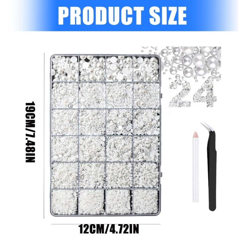 Resin AB Glittering Flat Back Rhinestones Bedazzling For Nail Art 3mm To 6mm
