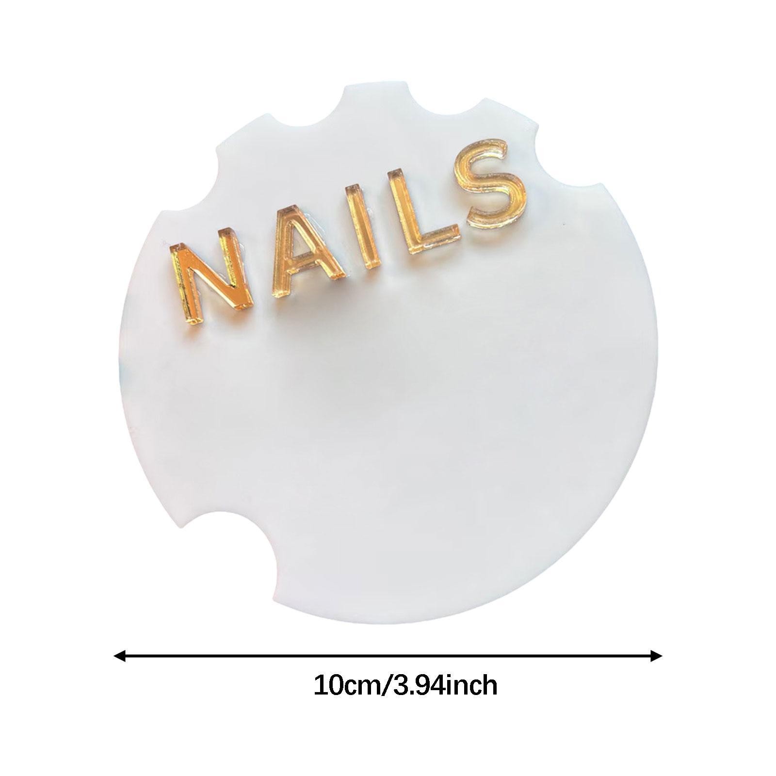 Manicure Photo Prop Simple Multifunctional Pocket Smooth Surface Tech Props