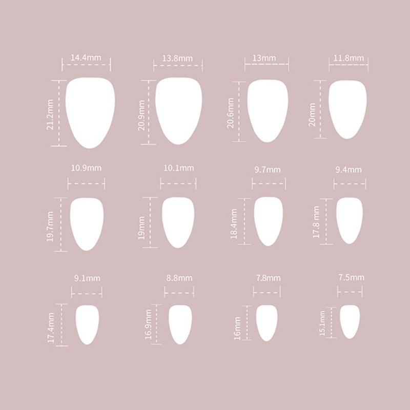 24 Pieces Short Almond Acrylic Nail With Elegant 3D Gold Line Designs Nail Art