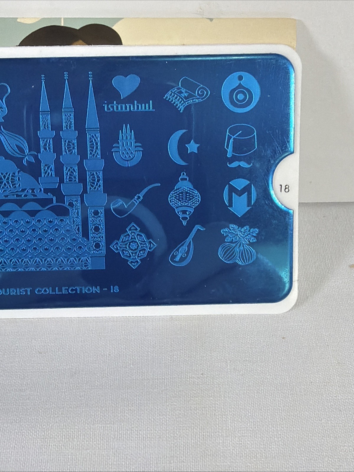 3 MoYou Tourist Collection Nail Stamp Plate Istanbul New Delhi Seoul Korea