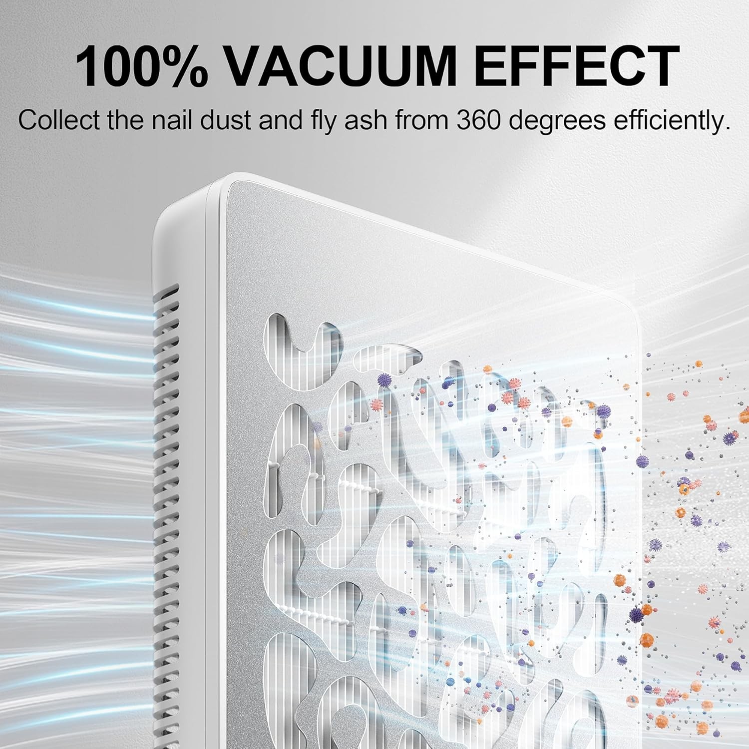 Nail dust collector, a professional dust collector for nail technicians