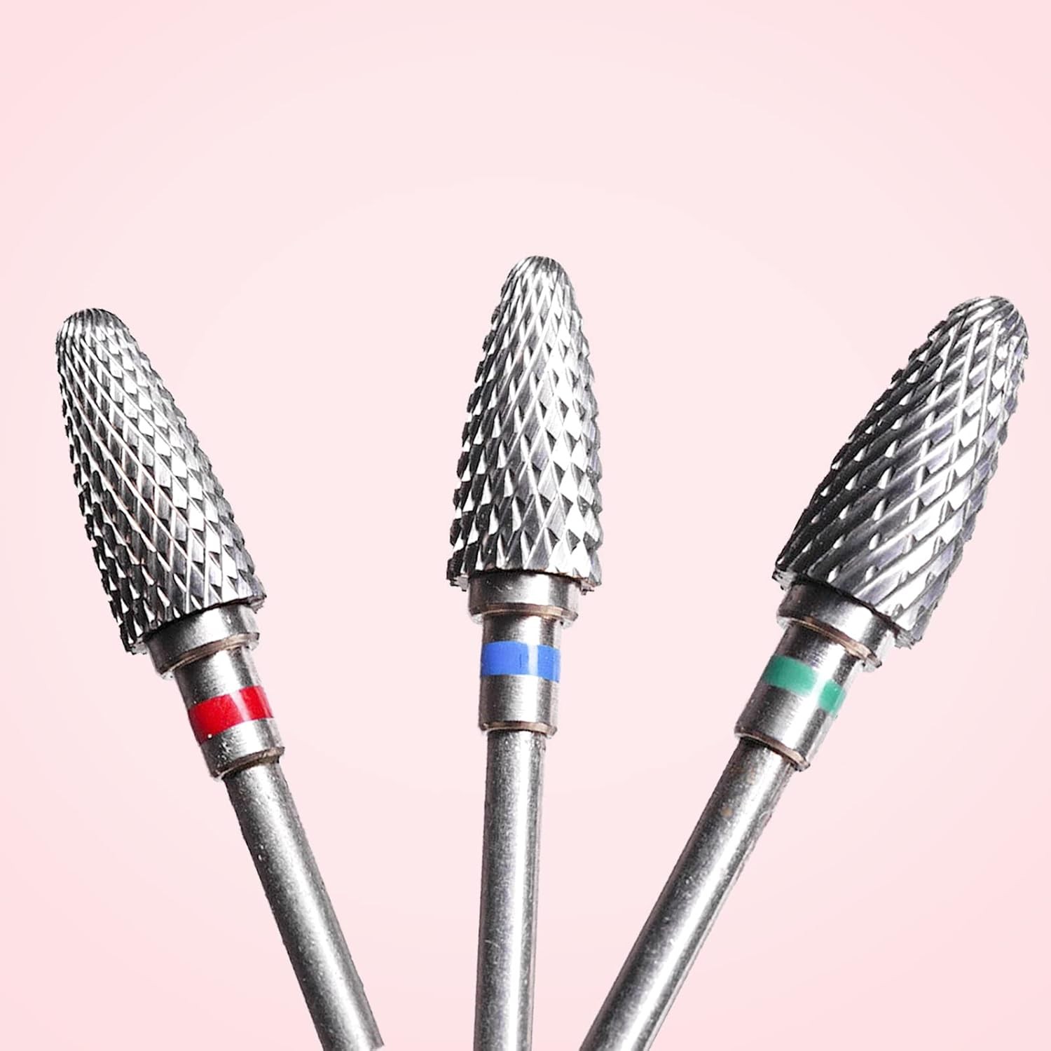 3 Pieces 1 Nail Drill Bits 3/32 Inch Profal Tungsten Nail File Bits