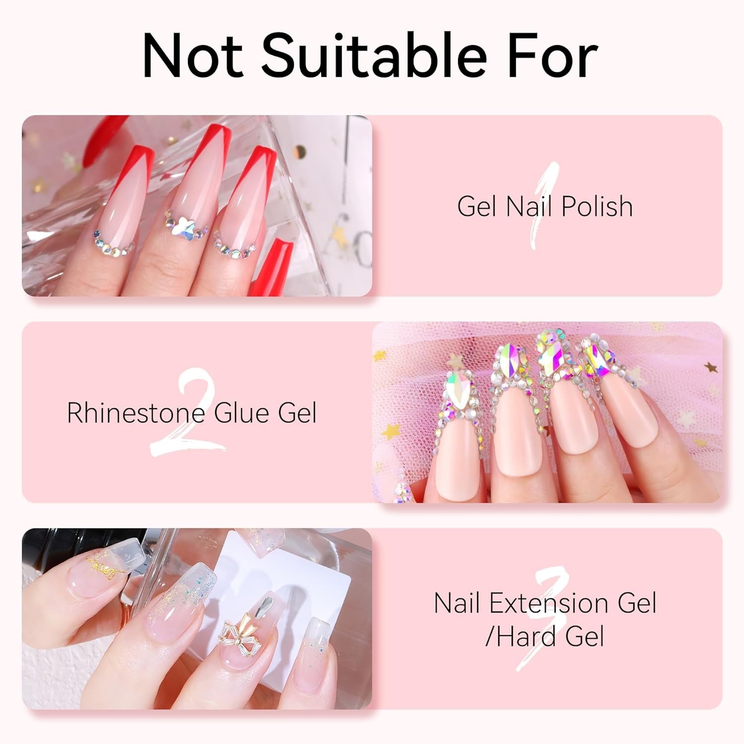 Makartt Hema-Free Press on Nail Glue Remover: Updated Formula with Vitamin E | G