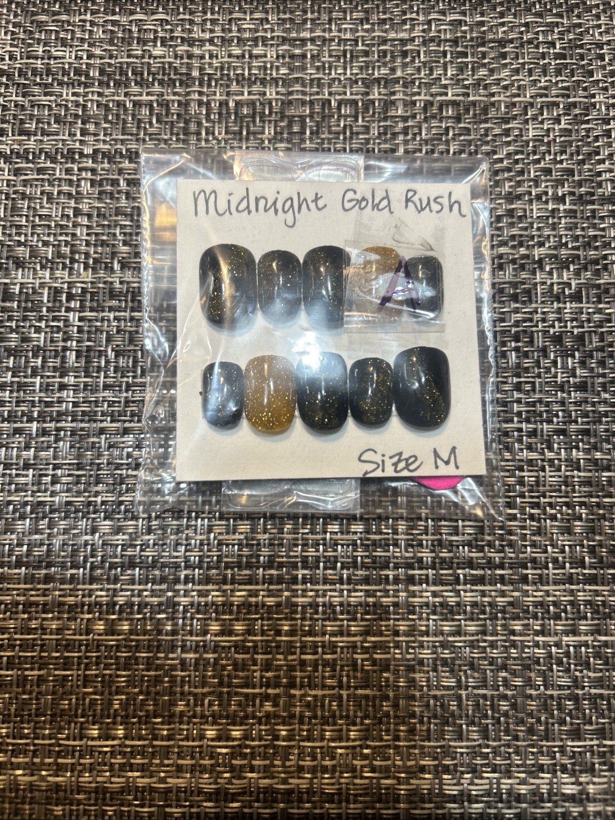 Adult Press On Custom nails. Handmade. Size M