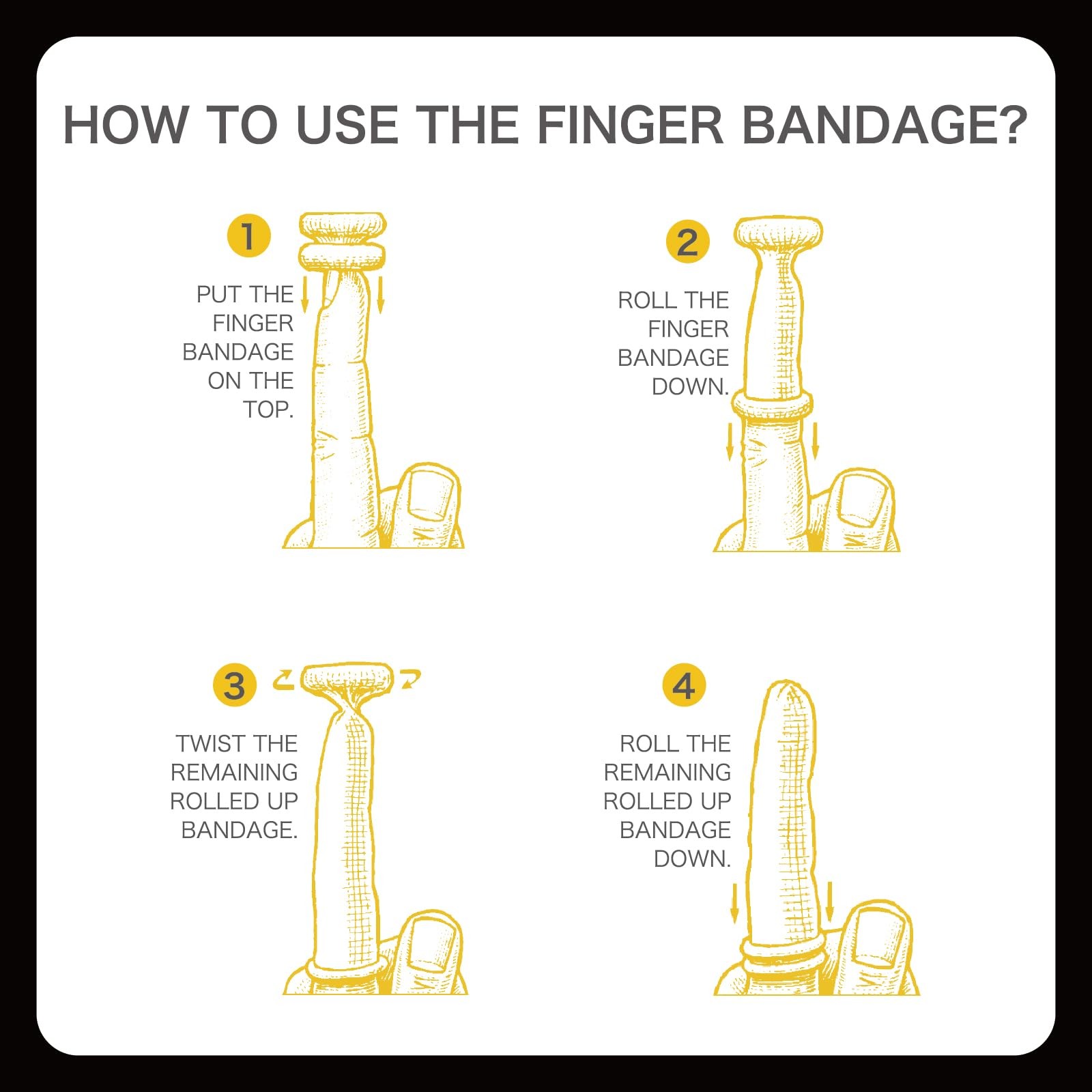 Finger Cots for Wound Care Gardening Fitness Medium Size Pack of 60 Blue