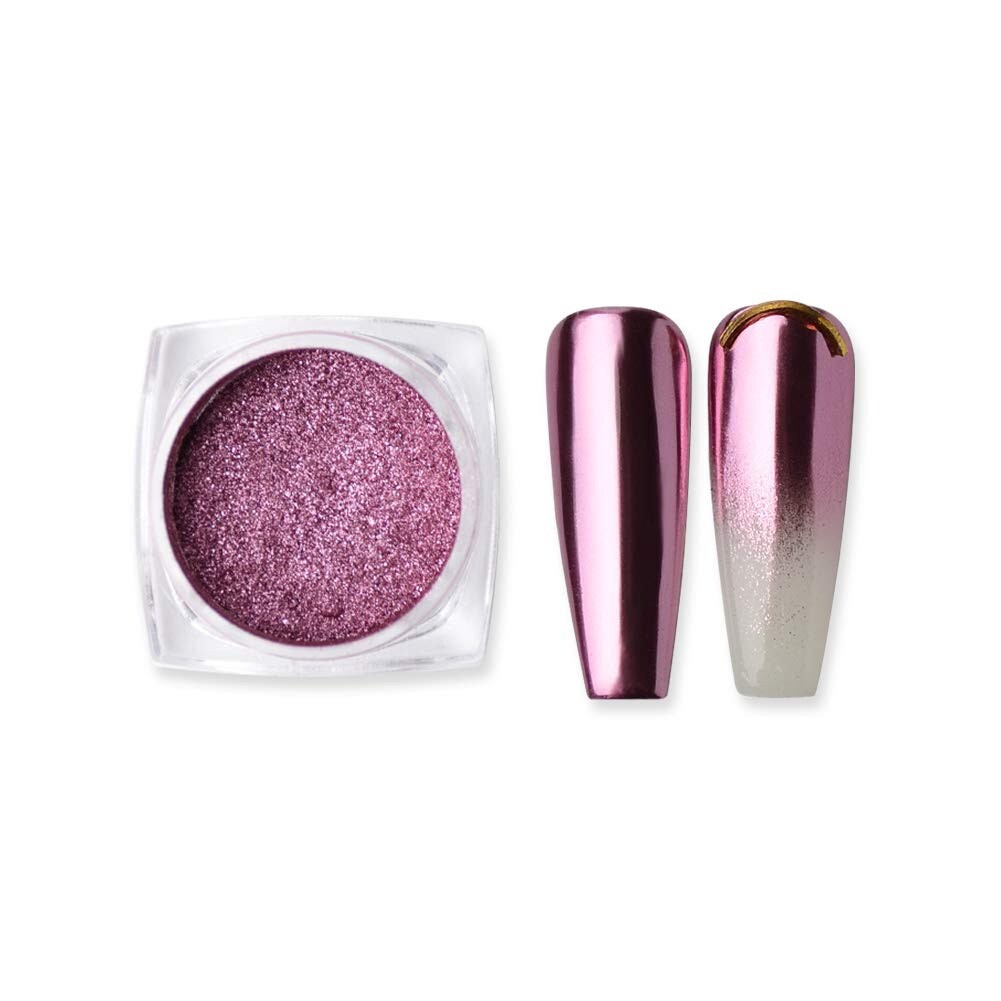 ROSE GOLD Nail Mirror Powder 100% Real A+ Grade Chrome Effect Pigment (w)