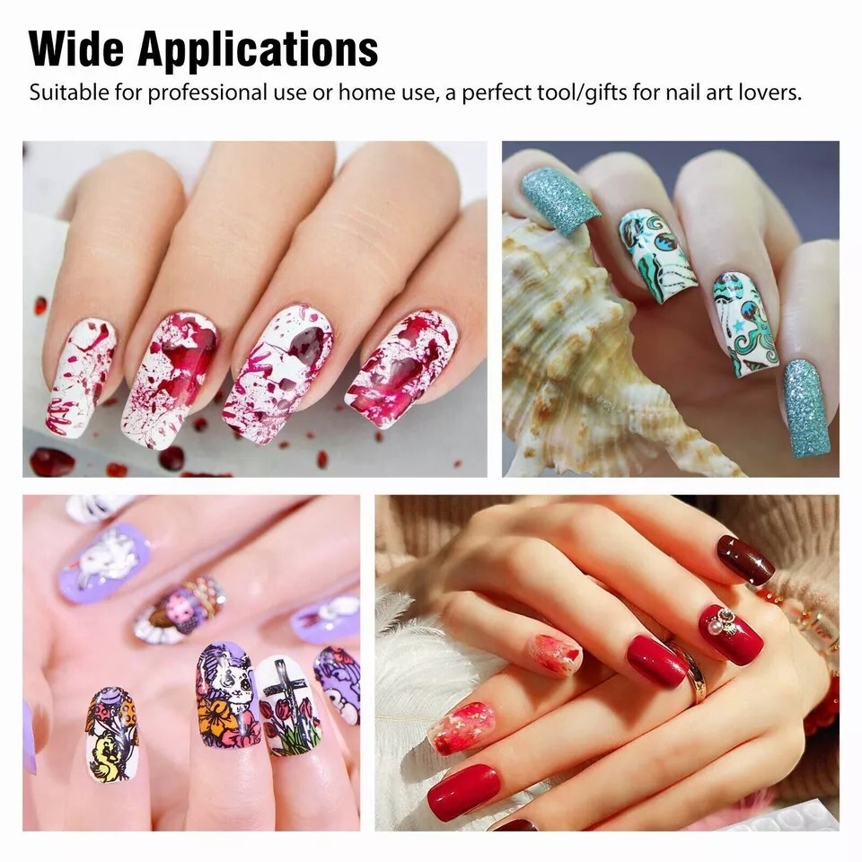 Double-Sided Nail Glue Tape Sticker Adhesive Nail Tabs for Press on Nails New