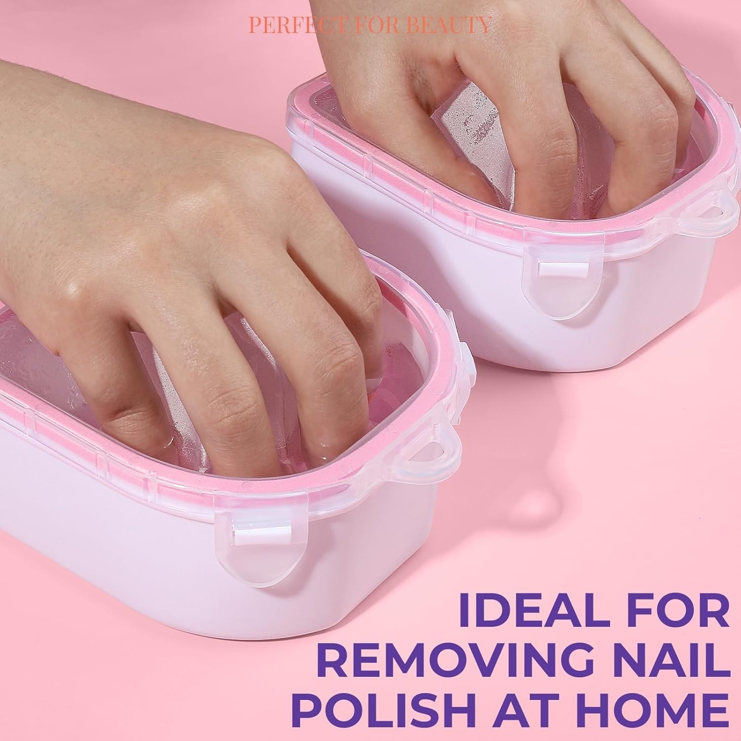 Elegant 10-Pc Nail Soaking Bowl & Cuticle Care Set for Ultimate Nail Pampering