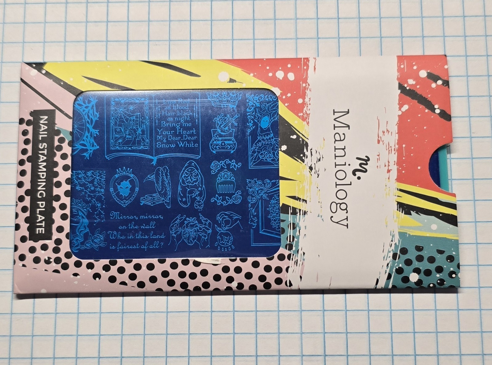 Maniology Bundle Monster Happily Never After BM-XL191 Snow White Nail Art Stamp