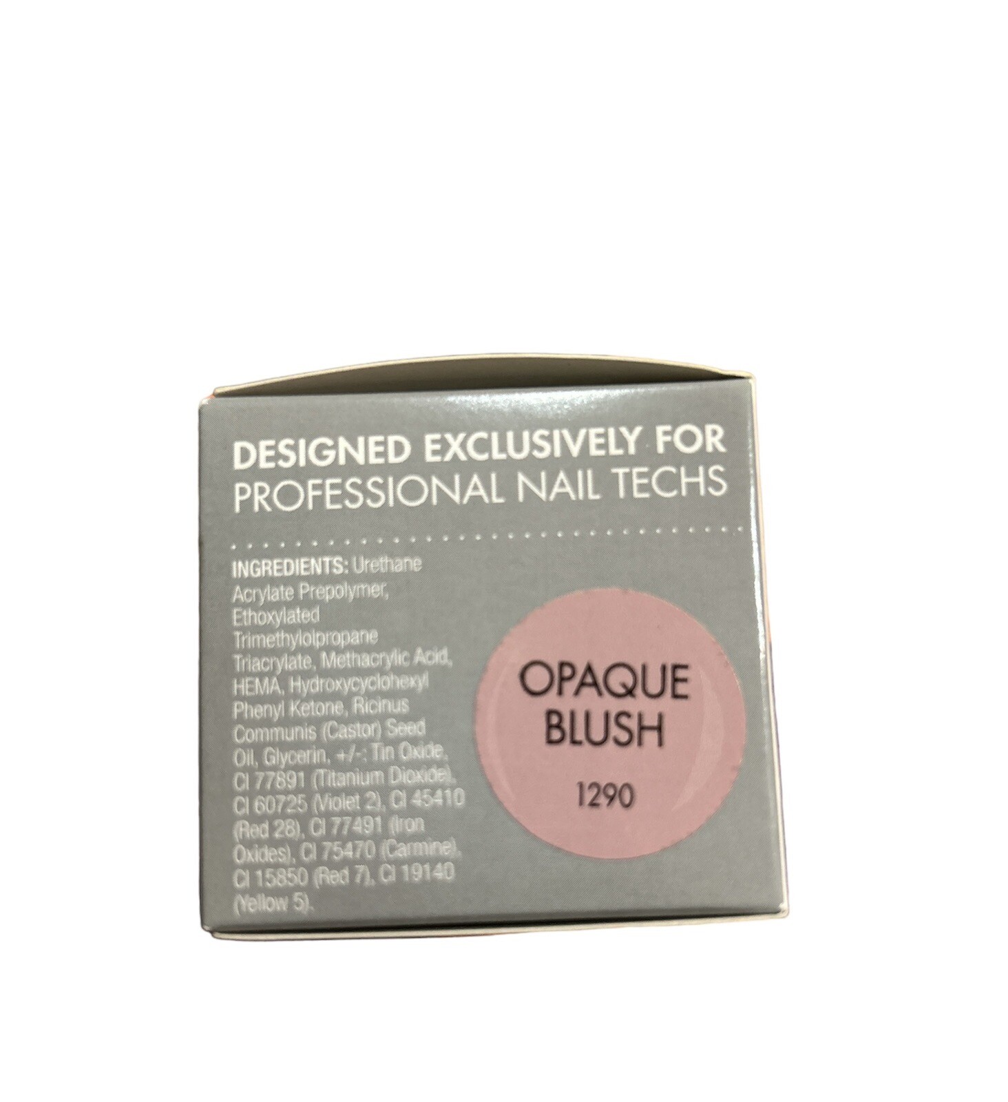 Star Nail T3 Fiber Gel Classic builder sculpting gel Opaque Blush 1oz