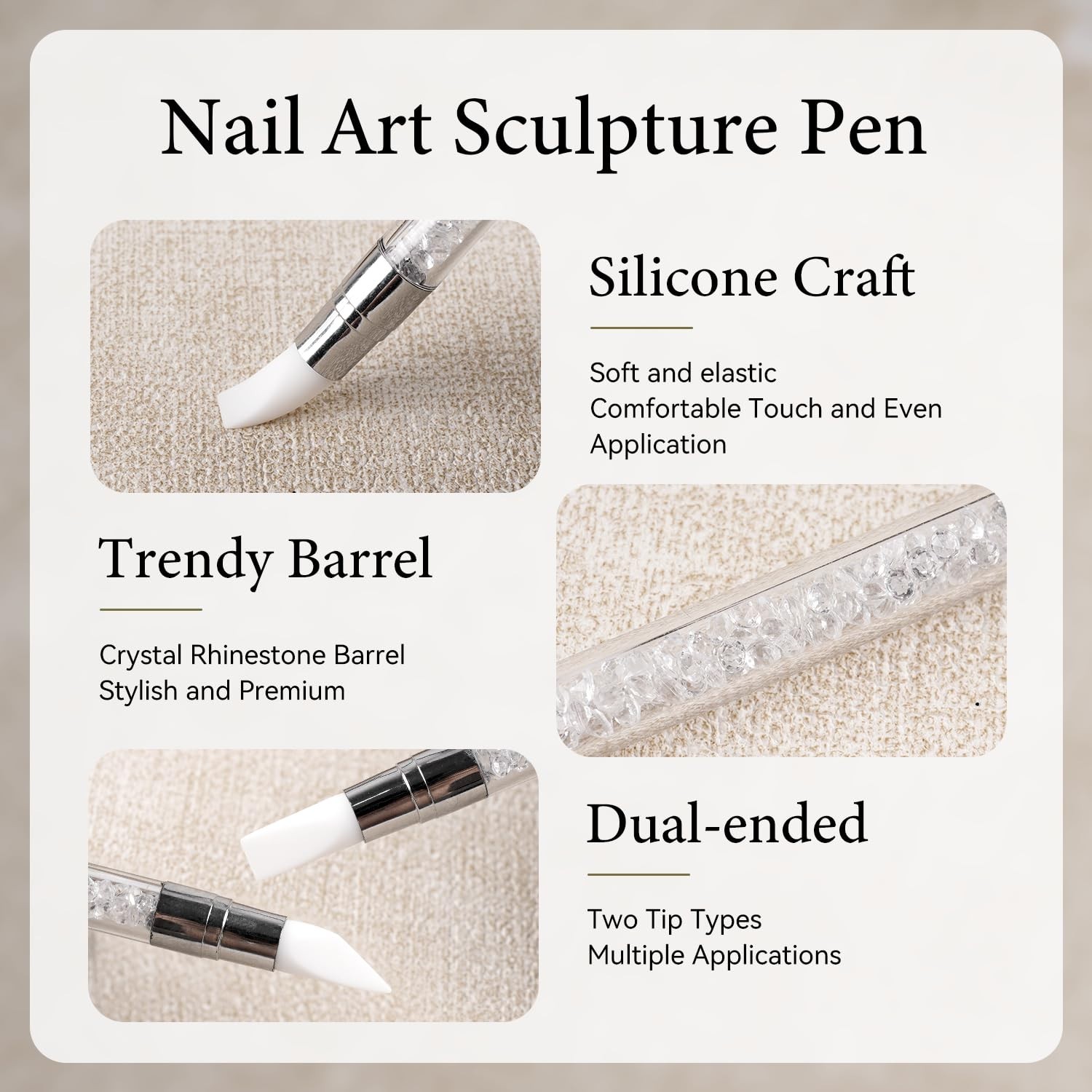 Lace Nail Foil Transfer Kit – 16.5ml Glue, 20 Rolls Black & White Foils, DIY Nai