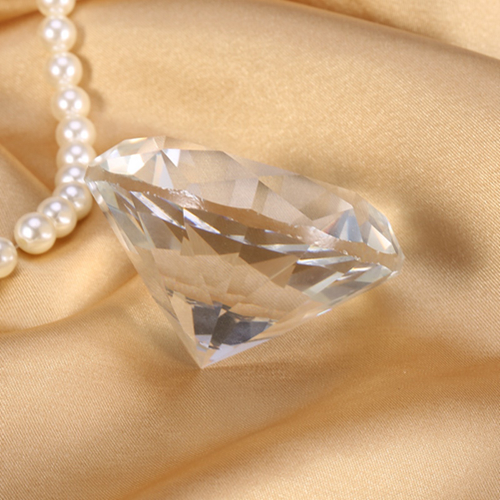 Nail Art Display Glass Crystal Hand Model Shoot Ornament Manicure