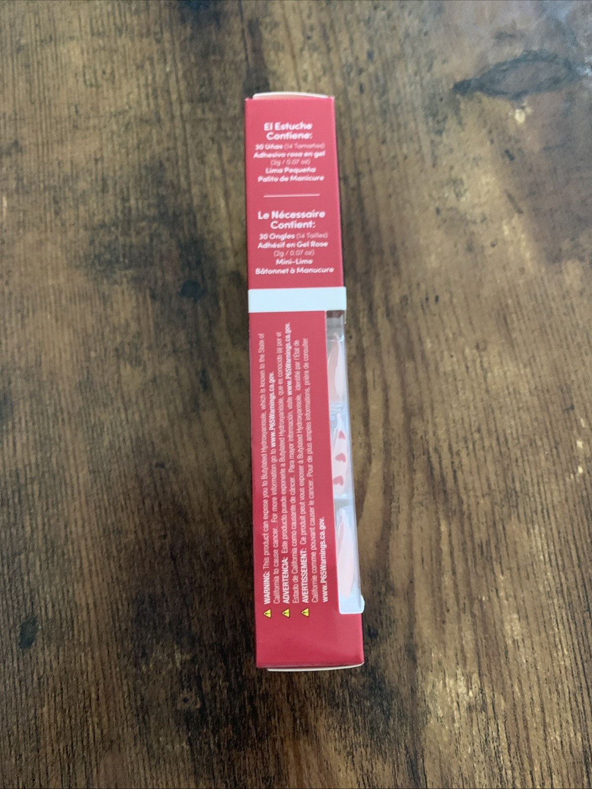 Professional Gel, Nail Kit Long Nailbliss Pink Hearts, Valentine’s Day ￼