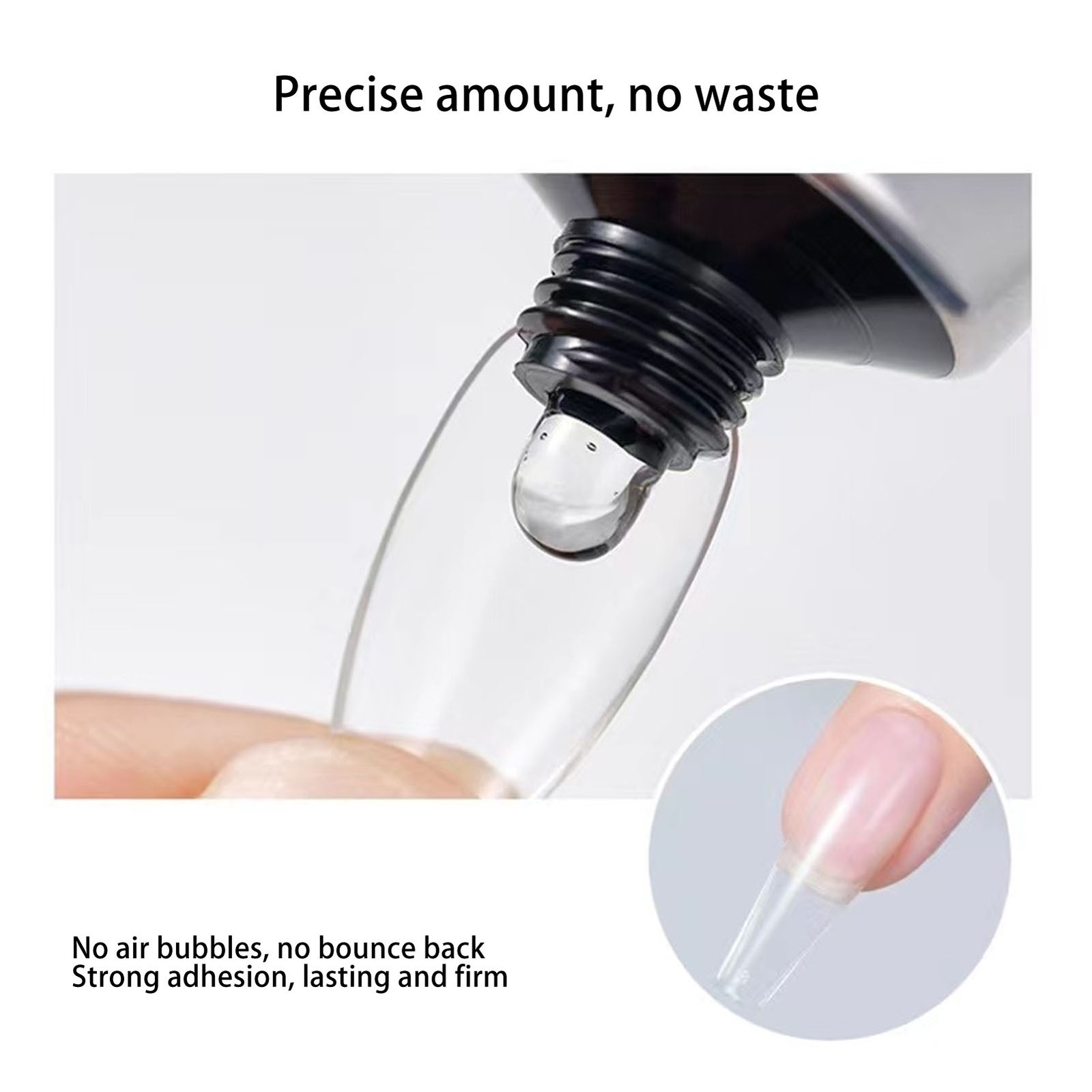 30g Solid Glue For Press On Nails Easy Application Durable Adhesion Popular