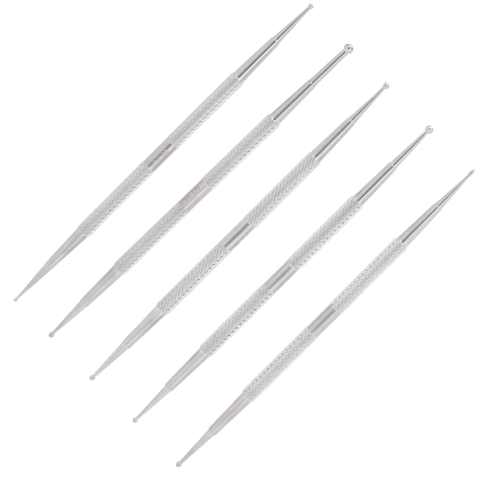 5pcs DIY Nail Art Dotting Pen For Professional Nail Salons