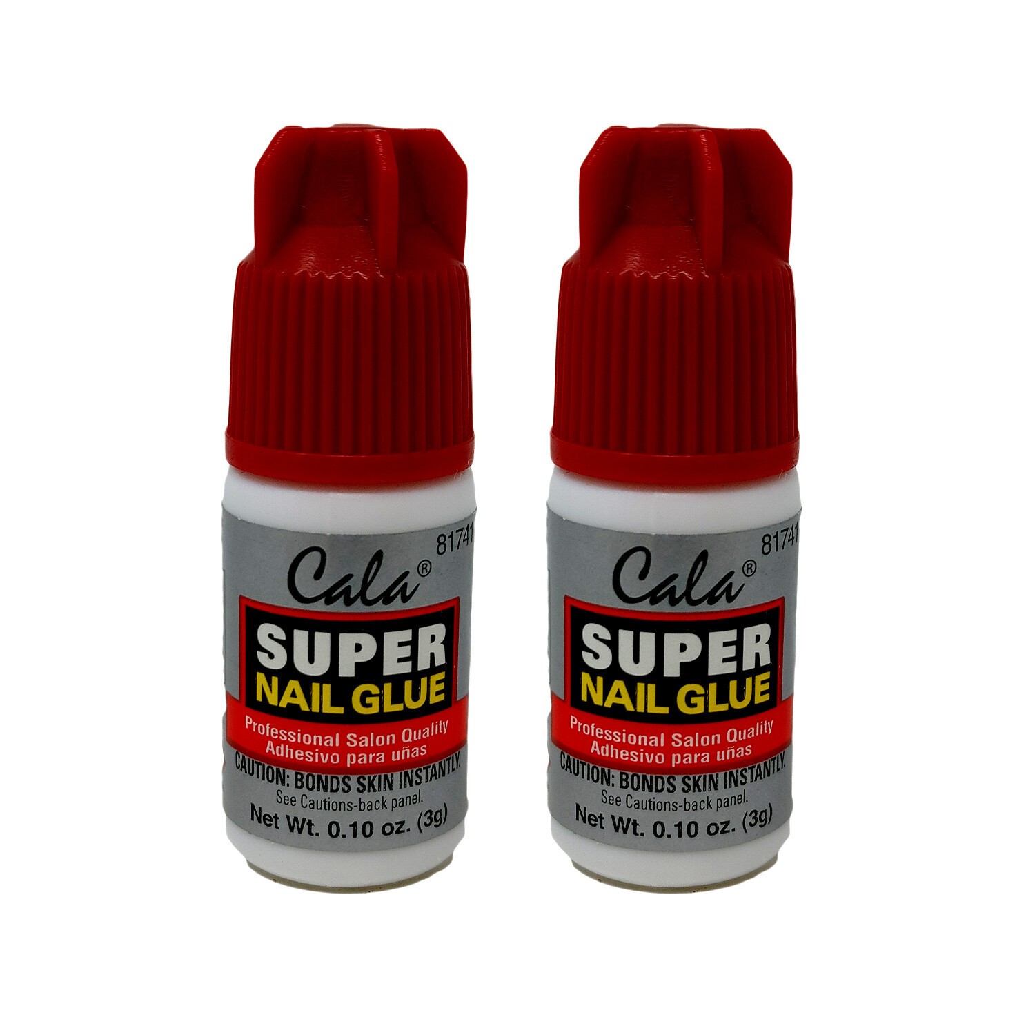 CALA Super nail Glue,Nail Art,Clear Adhesive,For Fake Nail,Nail Decoration