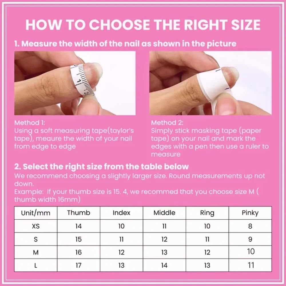 3D Handmade Press-On Nails, Short Square Nude Pink & White French, 10 Pcs, Reusa