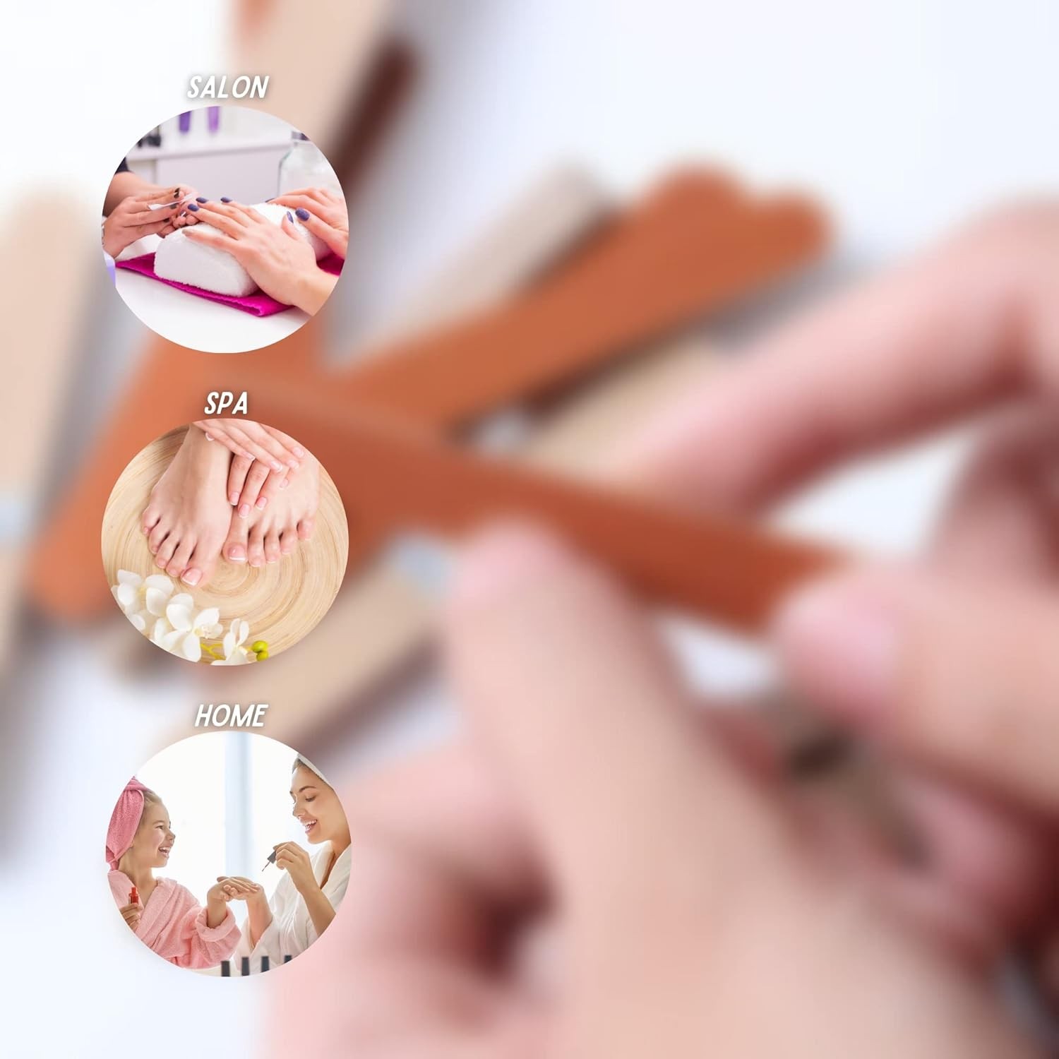 Emery Boards Nail Files 180 Grit – Profal Double Sided Nail