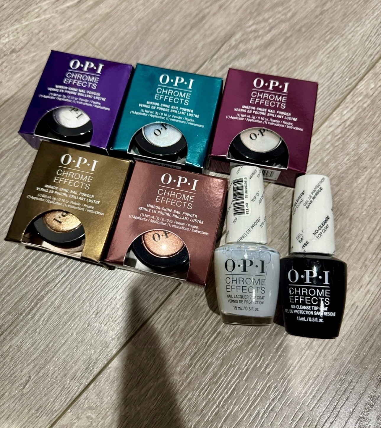 OPI Chrome Powder Set (tin man NOT INCLUDED)