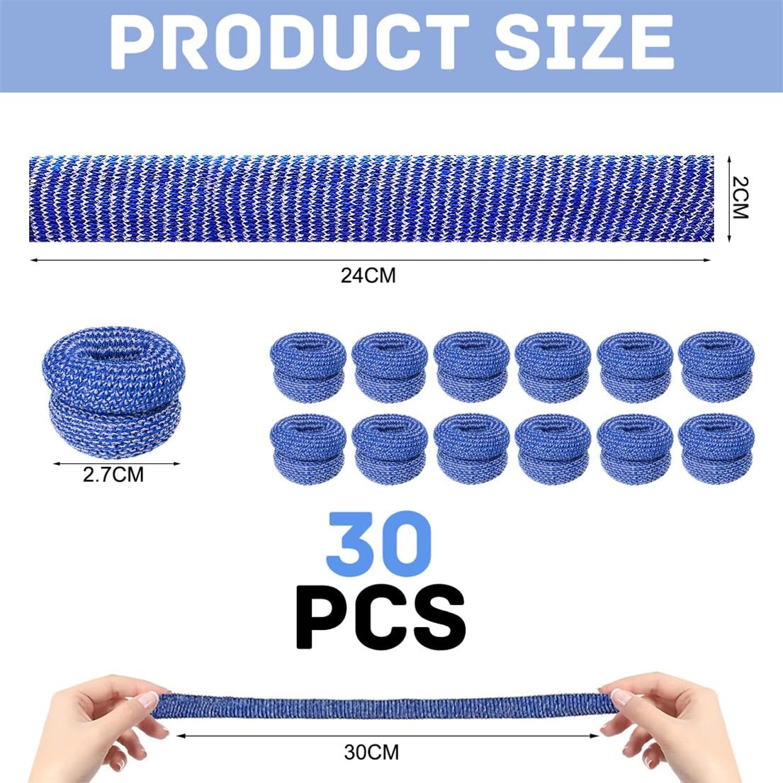 Finger Bandage Finger Roll Tubular Bandage 30 Pieces Breathable Finger Cots Woun
