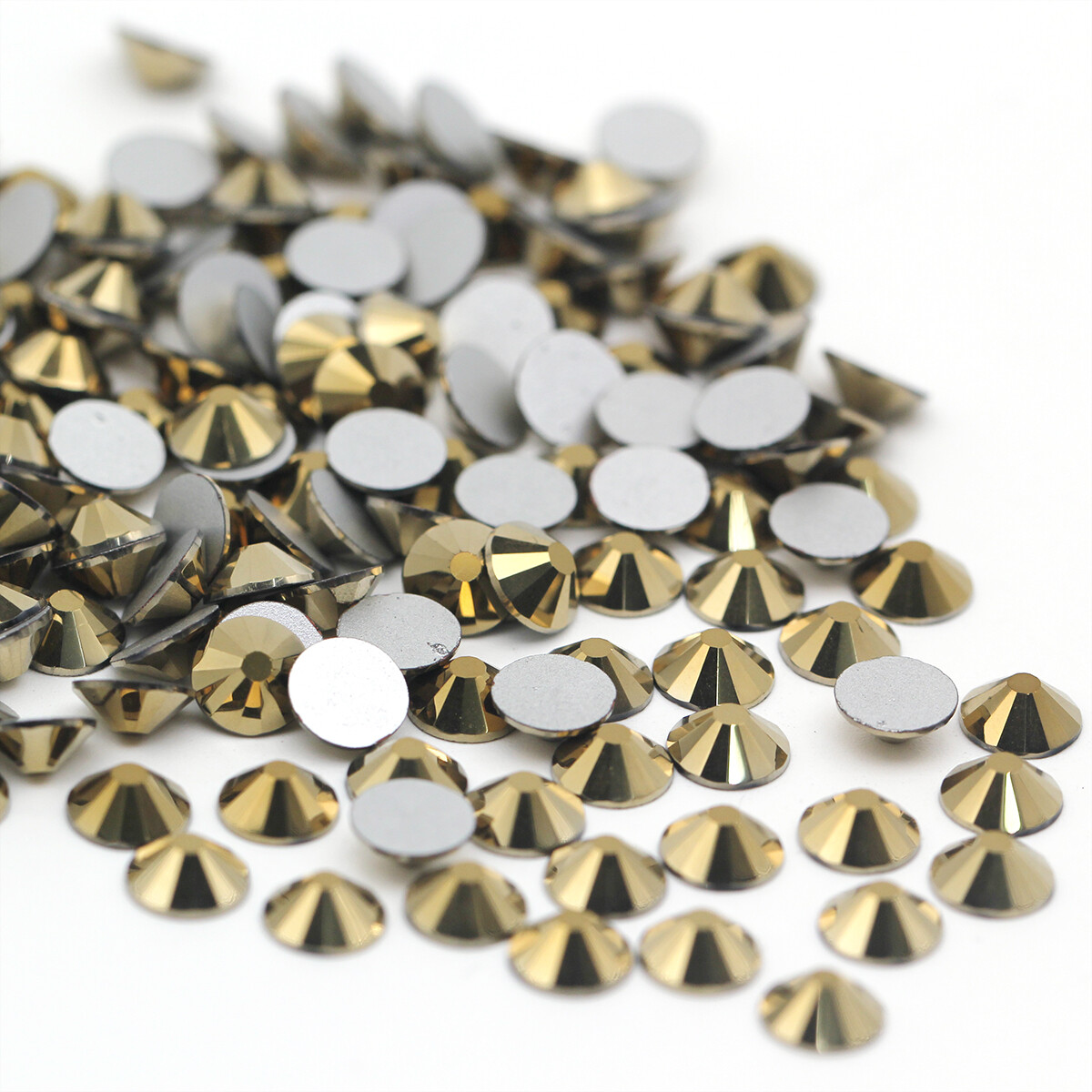 288 720 1440p Aurum Rhinestones FlatBack Glitter Diamond Gems 3D Nail Art Decor