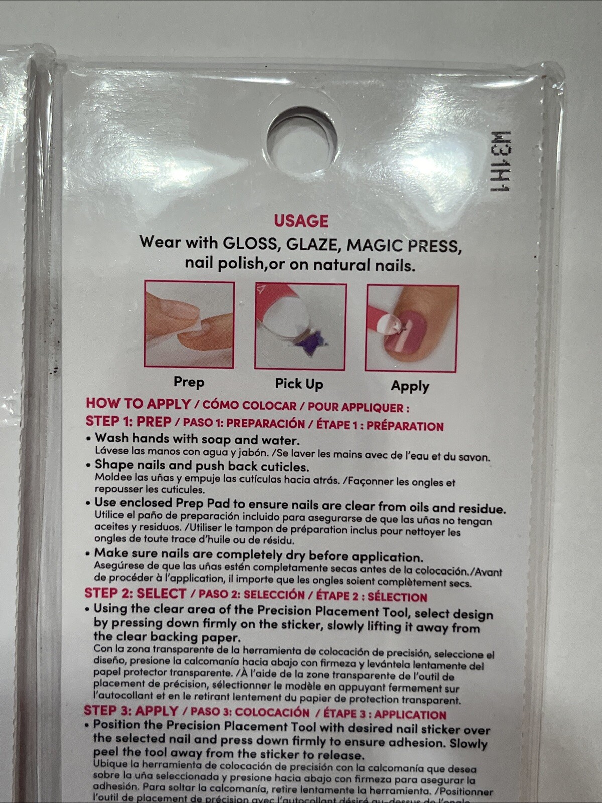 Dashing Diva Magic Peck The Easiest Nail Art Ever 50 +Nail Art Stickers 2 Pack