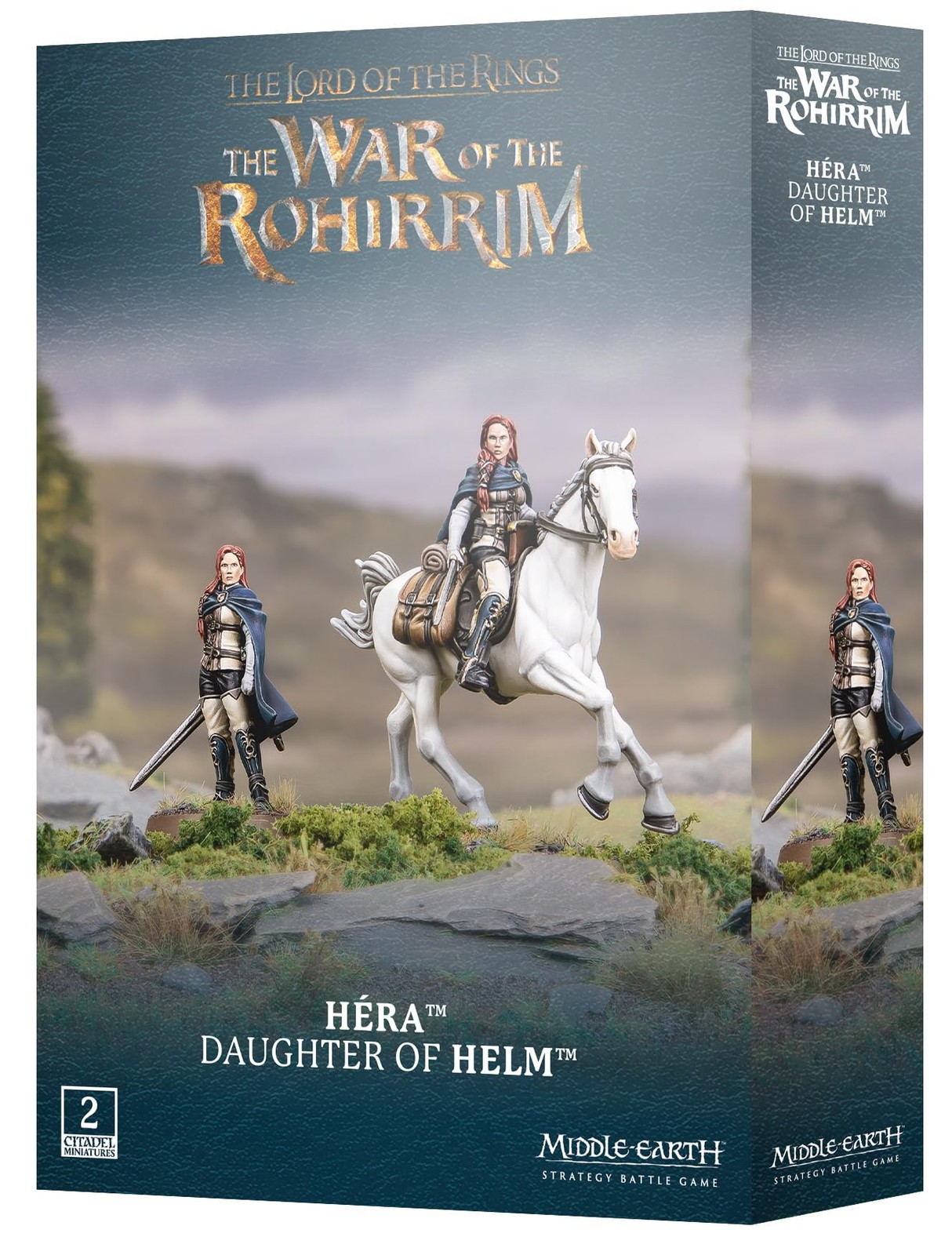 Middle-Earth SBG: 6 inches (H) x 4.5 (L) x 1.25 (W), Multicolor