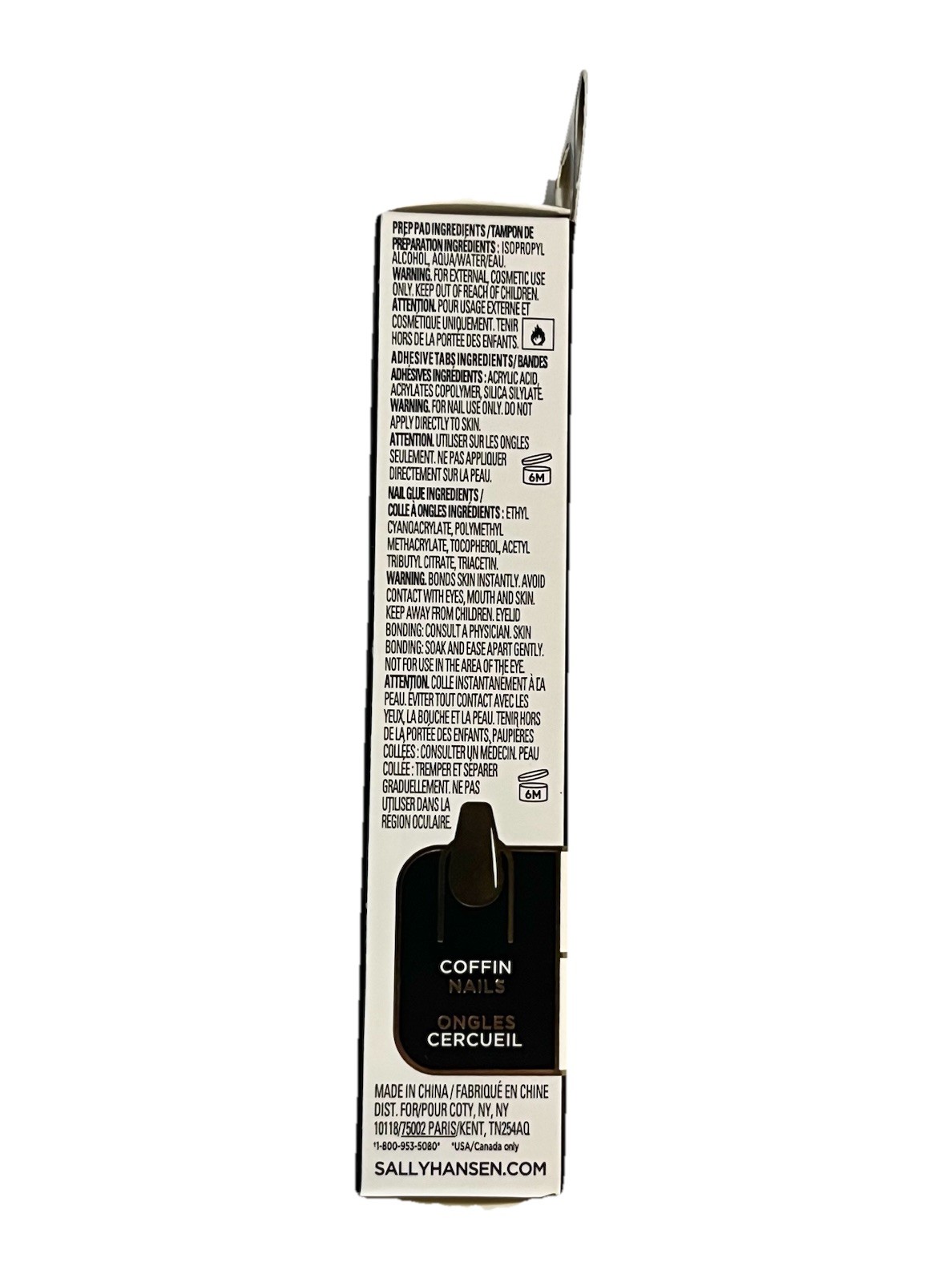 Sally Hansen Salon Effects Perfect Manicure Medium Coffin 2 Pack Assorted Set